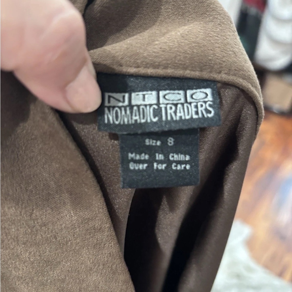 Nomadic Traders Espresso Maxi Skirt - Picture 6 of 6